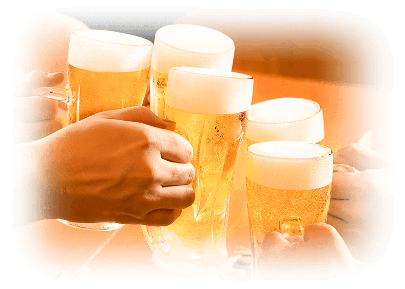 ビールがお手頃価格で飲める